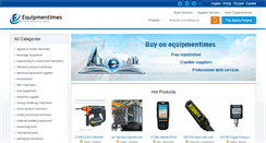 Desktop Screenshot of equipmentimes.com